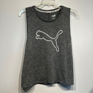 Puma Gray Tank Top Size Medium